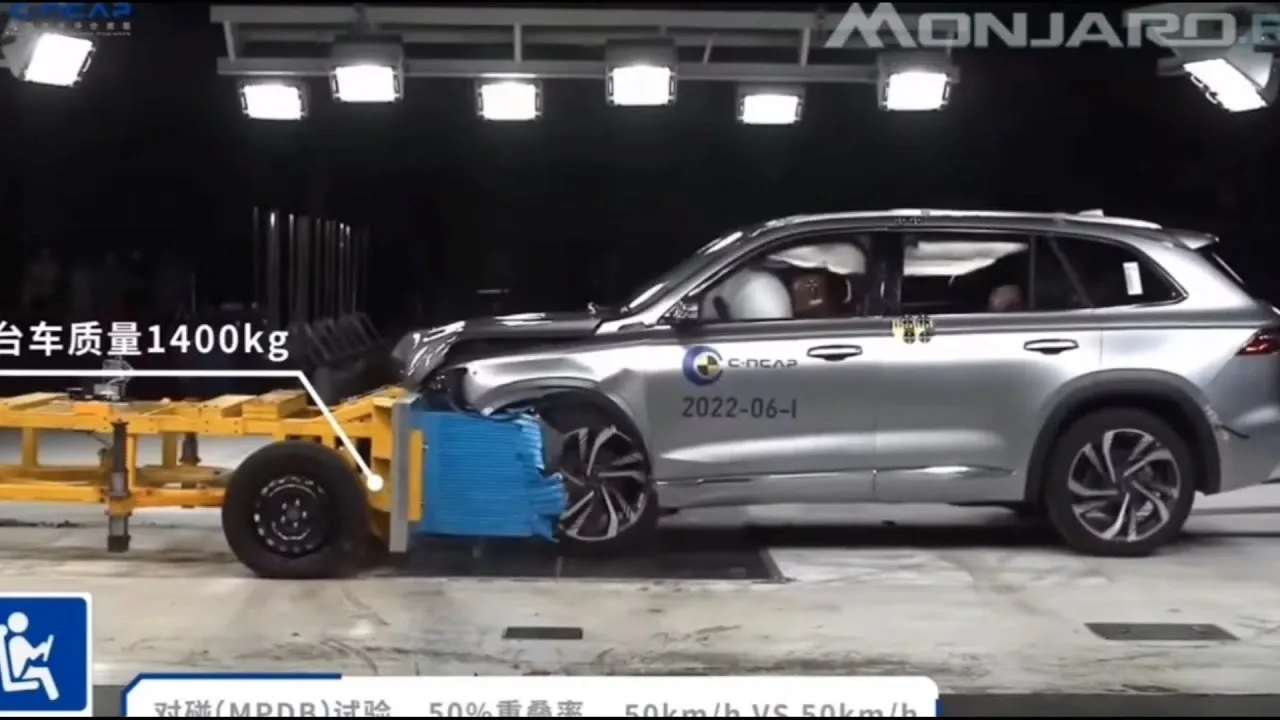 Как смотреть краш-тест Geely Monjaro: на что обратить внимание
