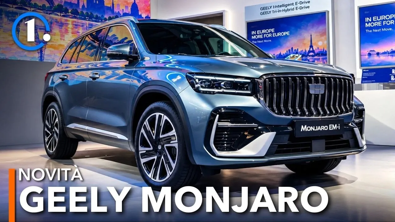 Geely Monjaro EM-i на Парижском автосалоне 2026: европейский гибрид на 360 л.с.
