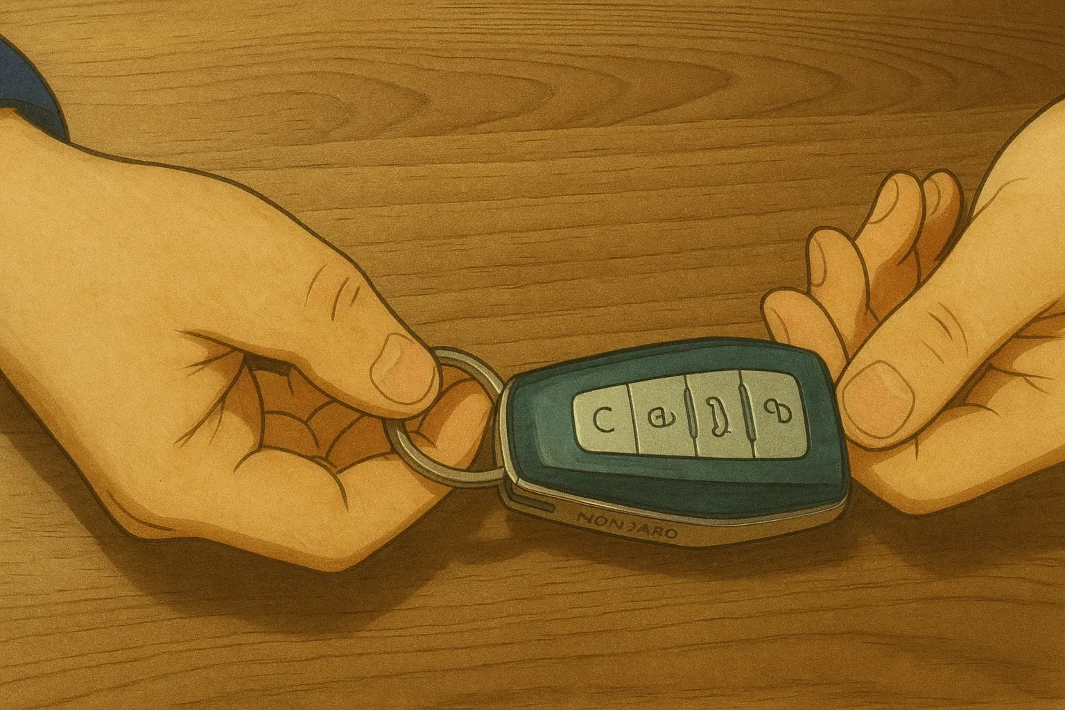 Как заменить батарейку в ключе Geely Monjaro