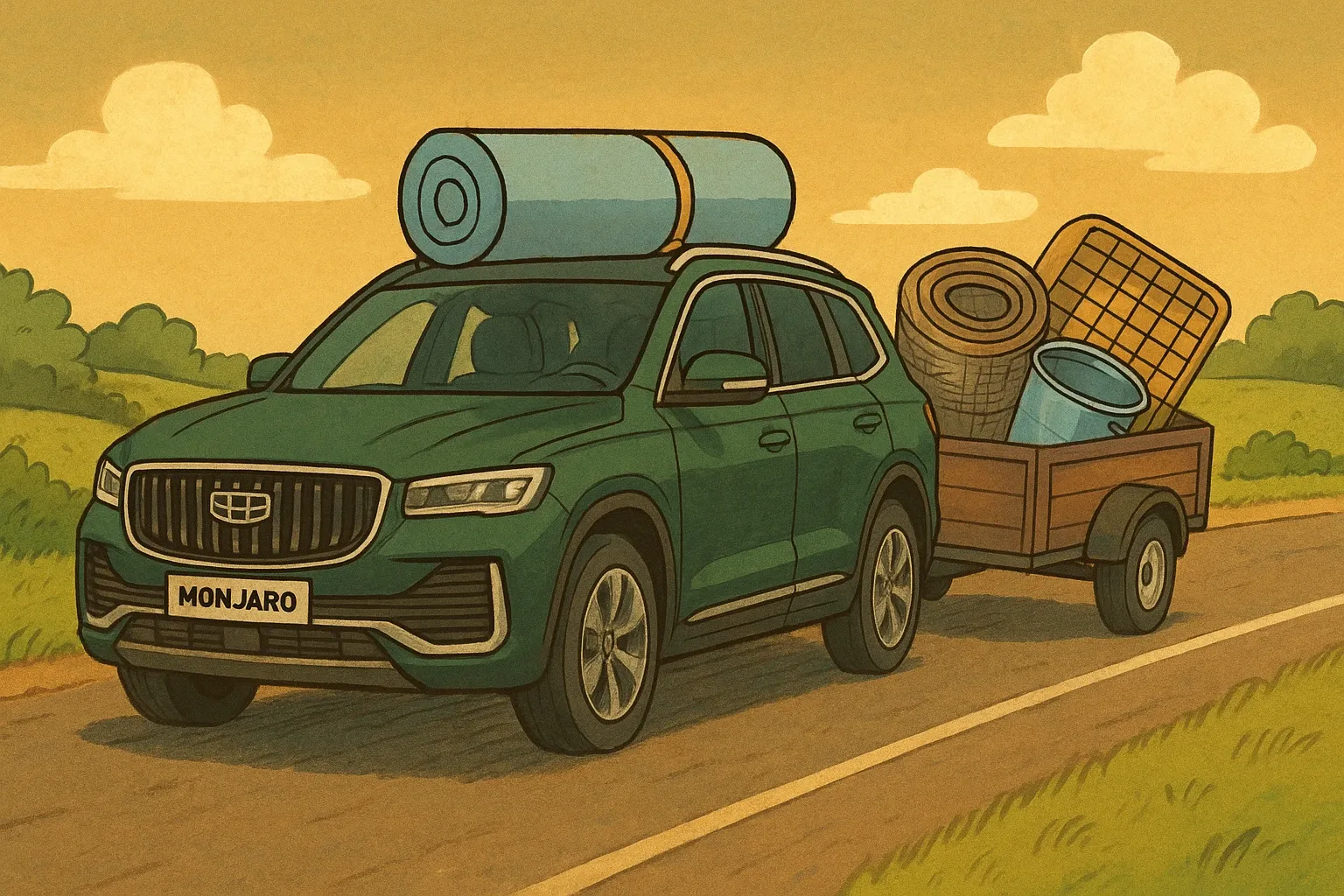 Полный гид по дополнительному оборудованию для Geely Monjaro