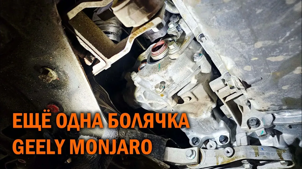 Замена сальника привода Geely Monjaro: решение распространенной проблемы