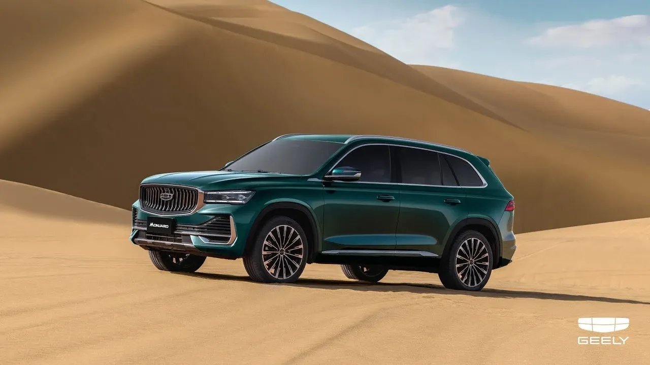 Официальная международная реклама Geely Monjaro