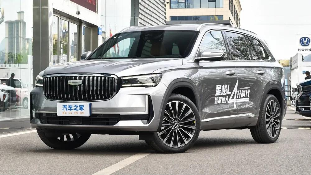 Geely Monjaro 2025 рестайлинг